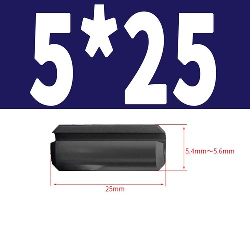 Black Spring Pins Split Tension Roll Pin 65 Mn steel M1.5 M2 M2.5 M3 M4 M5-M12 - Picture 91 of 156