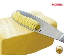 1pc Stainless Steel Butter Spreader - Reusable Knife for Jam & Cheese - NEW