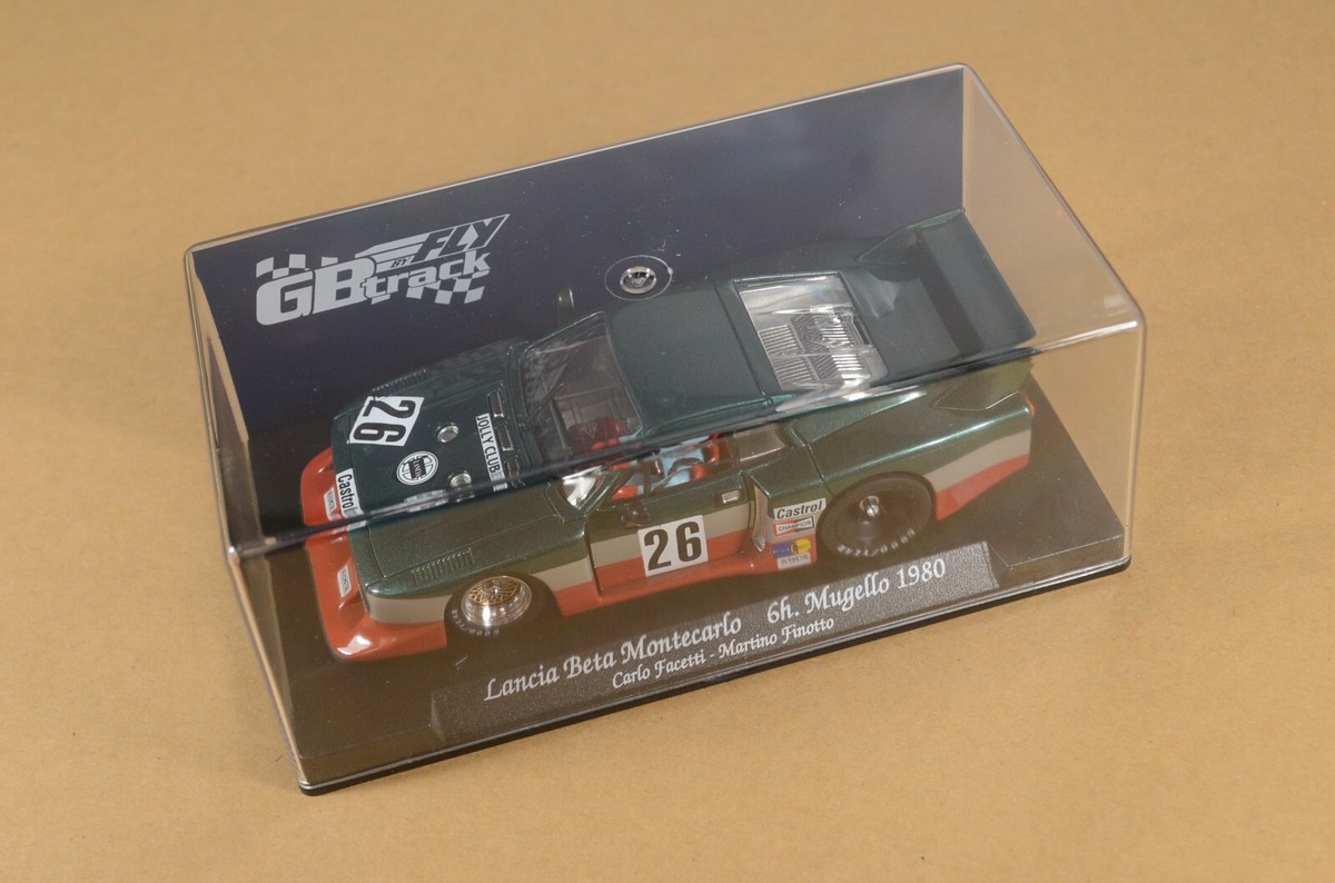 ミニカー Lancia Beta Montecarlo 1/32 Slot Car FLY FLY GB31 LANCIA BETA MONTECARLO NEW SLOT CAR IN DISPLAY CASE