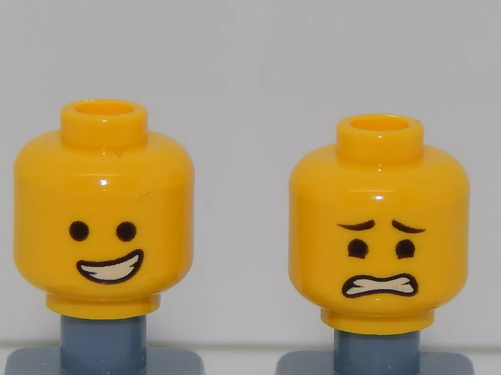 Emmet lego sale face