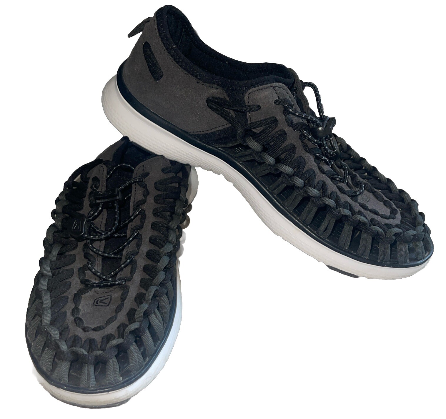 Sandali Keen scarpe da trekking nautica nere stringhe acqua donna taglia 8