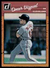 2023 Panini Donruss - Retro 1990 Holo Orange #269 Omar Vizquel