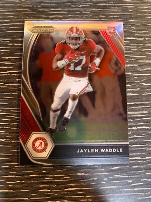 2021 Prizm Draft Picks Base #103 Jaylen Waddle - Alabama Crimson Tide 2A
