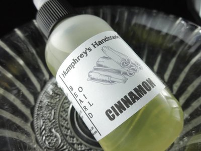 CINNAMON Beard Oil, Cologne Oil, Large 2 oz Beard Conditioner, Natural Hair Oil