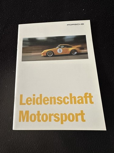 Porsche 911 Carrera RS & GT2 1995 1996 catálogo alemán edición limitada folleto 993 - Imagen 1 de 10