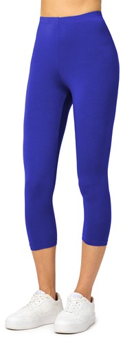 Merry Style Damen Leggings Elastischer Bund 3/4 Kurz Freizeithose Viskose XS-5XL - Bild 55 von 94