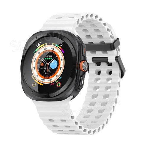 Sport Silikon Armband Uhrenarmband Für Samsung Galaxy Watch Ultra 47mm Ersatband - Picture 458 of 518