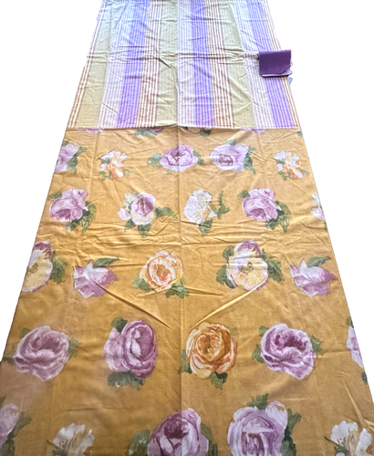 Designer's Guild Fabric Rosamundi Fresco Rose 100% Cotton Joined Showroom Panel