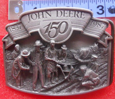 John Deere 150th Anniversary Belt Buckle