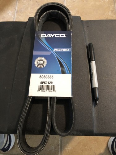 Brand NEW Dayco Serpentine Drive Belt Gates Continental Cross 5060835 6PK2120