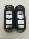 2*Fob Replacement Key shell for 2014-2018 MAZDA 6 MAZDA 3 MX-5 MIATA WAZSKE13D01