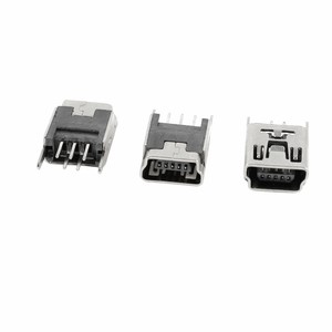 3 piezas Mini USB tipo B 5 pin 180 Degree para salsas Jack hembra conector | eBay