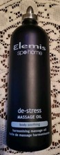 Elemis Sp home De-stress Massage Oil, 3.4 Oz, 100 ml, New w/o Box
