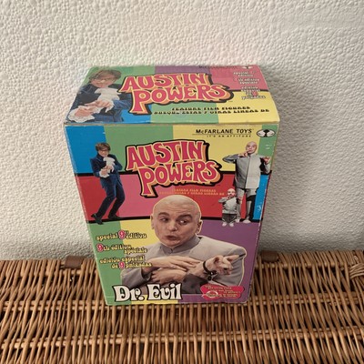 Boxed Austin Powers DR. Evil Vintage 9'' sprechende Figur Sonderedition 2000