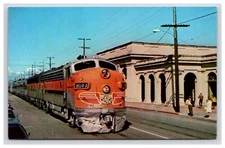 Postcard: Rail: Western Pacific Railroad, California Zephyr - Unposted