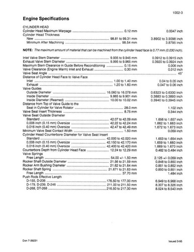 Manual de servicio de tractor Case IH 3200,4200,3220,3230,3230,3230,4240 - Imagen 13 de 24