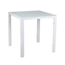 Round/Square/Rectangle Dining Table Glass Top Table Desk Dining Room Only Table