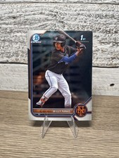 2022 Bowman Chrome Willy Fanas Prospect 1st #BCP-196 New York Mets Base