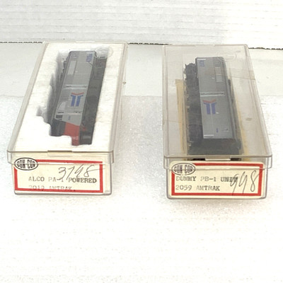 Con Cor N-Scale Amtrak Six Piece Lot w/Boxes