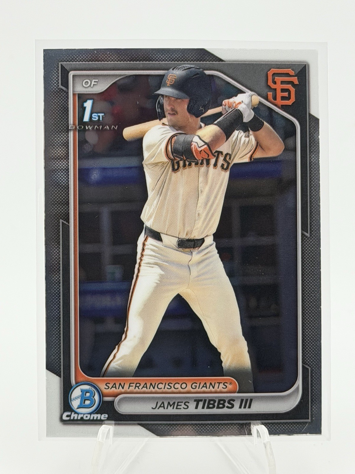 James Tibbs III 2024 Bowman Chrome 1st Prospect Dodgers