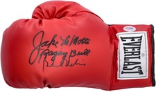 Robert De Niro & Jake LaMotta Signed Raging Bull Boxing Glove