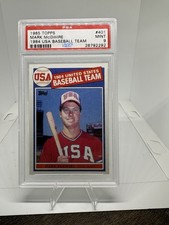 1985 Topps Mark McGwire 1984 USA Baseball Team PSA 9 Oakland A's/ Cardinals🔥🔥