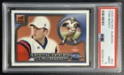 TOM BRADY PSA 9 2000 PACIFIC AURORA #84 ROOKIE RC PATRIOTS 6151