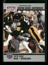 1990-91 Pro Set Super Bowl XXV #96 Jack Ham Pittsburgh Steelers
