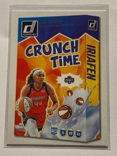 2025 Donruss WNBA #20 Kiki Iriafen, Washington Mystics, Crunch Time RC Rookie