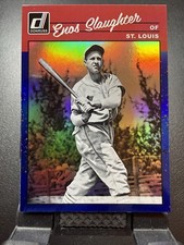 2023 Donruss #279 Enos Slaughter Holo Blue