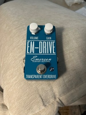 Emerson EM-Drive   Transparent Overdrive Effect Pedal - Excellent Condition