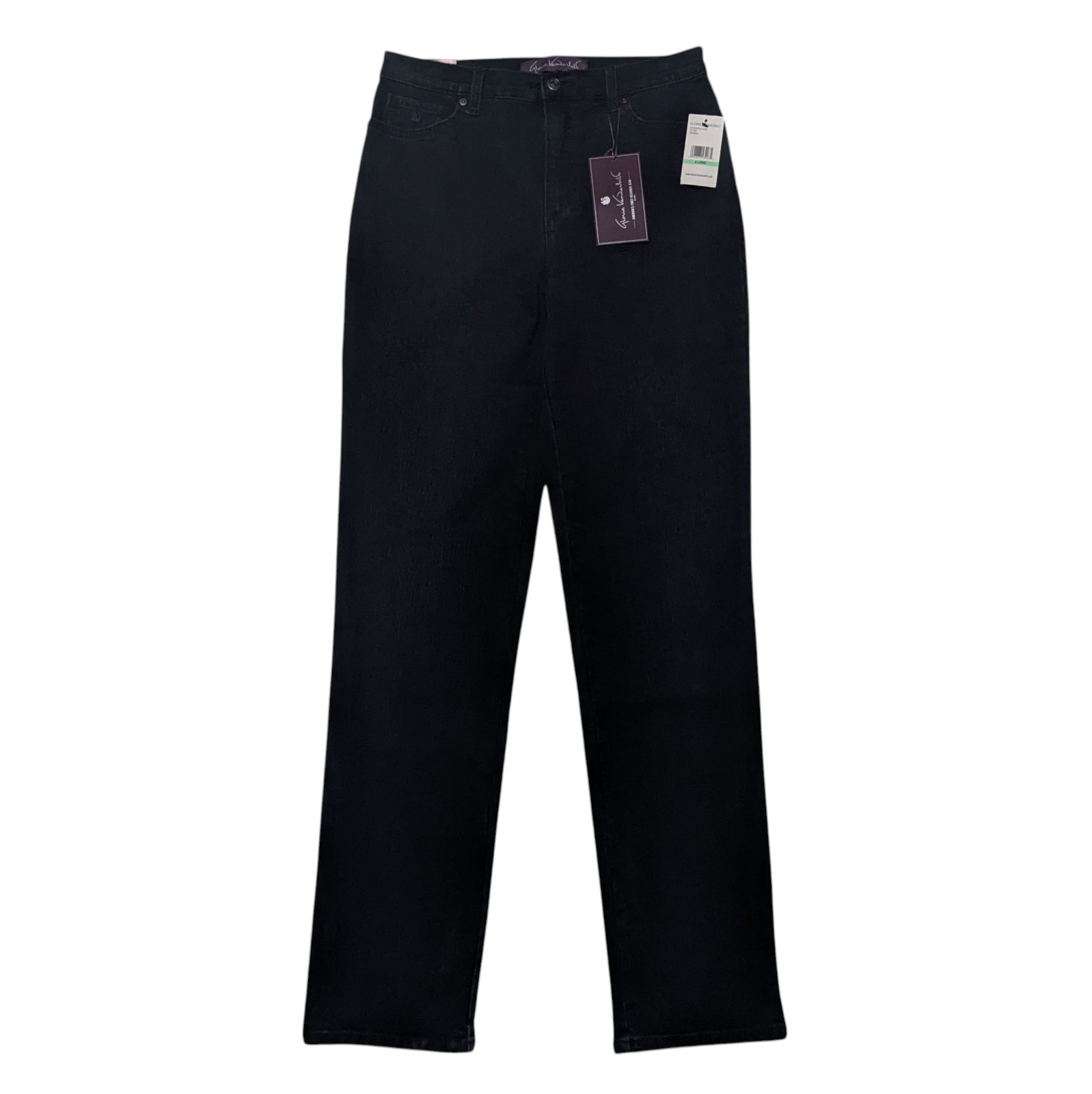 Womens 8 Long 29x32 Dark Blue Stretch Denim Nwt