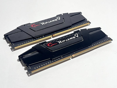 16GB (2 x 8GB) G. SKILL Ripjaws V - DDR4 3600Mhz RAM