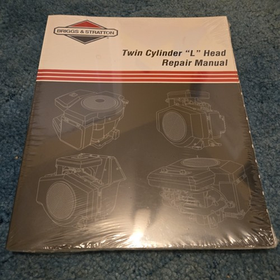 #ad #ad NEW BRIGGS amp; STRATTON Twin Cylinder L Head Repair Manual 271172 Bolens tractor $45.00