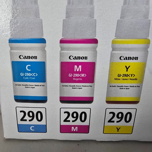 Recharges Canon MegaTank 290 rouge, bleu, jaune - Photo 3/8
