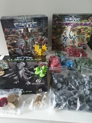 Project Elite Kickstarter Pledge inkl Adrenaline + Alien Pack + Viele Zusatzfigs