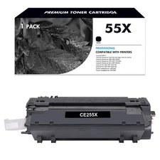 1PK CE255X Toner Cartridge for HP 55X LaserJet Enterprise MFP M525f M525dn M525c