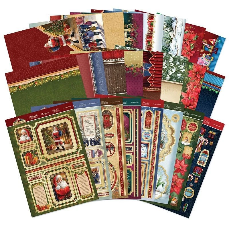 New Hunkydory FESTIVE JOY Luxury Topper Set 2025, 8 OPTIONS