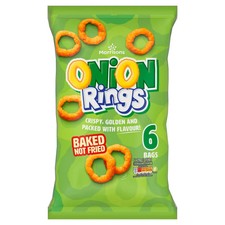 Morrisons Onion Rings - 6 x 19g