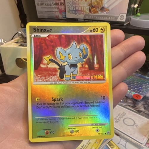 The Pokémon Company Shinx Diamond & Pearl 98/130 Reverse Holo Common 60 HP