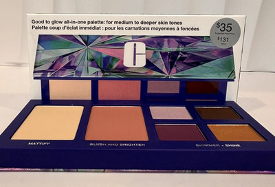 Clinique Good to Glow All-in-One Palette for Medium to Deeper Skin Tones ~ NEW