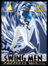 Carlos Delgado 1995 Pinnacle #277 Blue Jays MLB READ FREE SHIPPING AutographDen