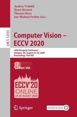 Computer Vision - ECCV 2020 Andrea Vedaldi (u. a.) Taschenbuch xlii Englisch