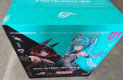 【外・内箱破損品】Asus Rog GX601s Hatsune Miku 大陸 ASUS ROG STRIX HELIOS Hyperion GX601S × Hatsune Miku Edition
