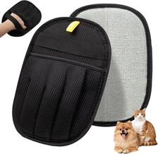 Pet Hair Removal Glove for Dogs  Cats,Cat Brush,Reusable Electrostatic Pet Hair