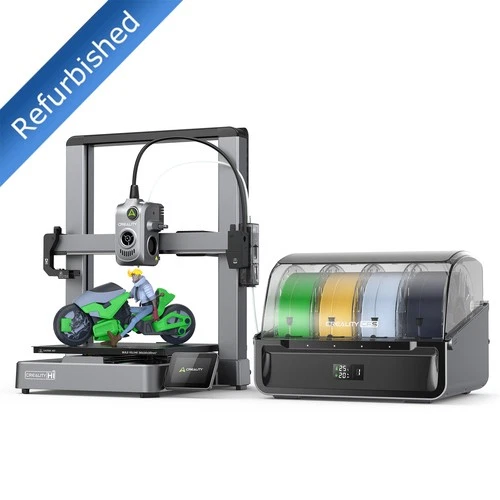 【Refurbished】Creality Hi Combo 3D-Drucker mit automatischer CFS-Filamentauswahl