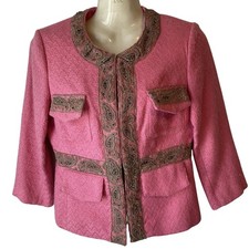 Walter Women Jacket Size 2/XS Tweed Barbie Pi...