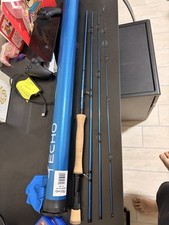 Echo Boost Blue Fly Rod 9ft 6wt Fast Action 4...