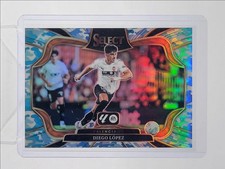 DIEGO LOPEZ 2025 SELECT LA LIGA FIELD LEVEL WINTER CAMO PRIZM /30 Q5547