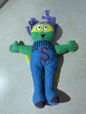 Letter People Vintage Hand Puppet Plush Abrams Mr Super S